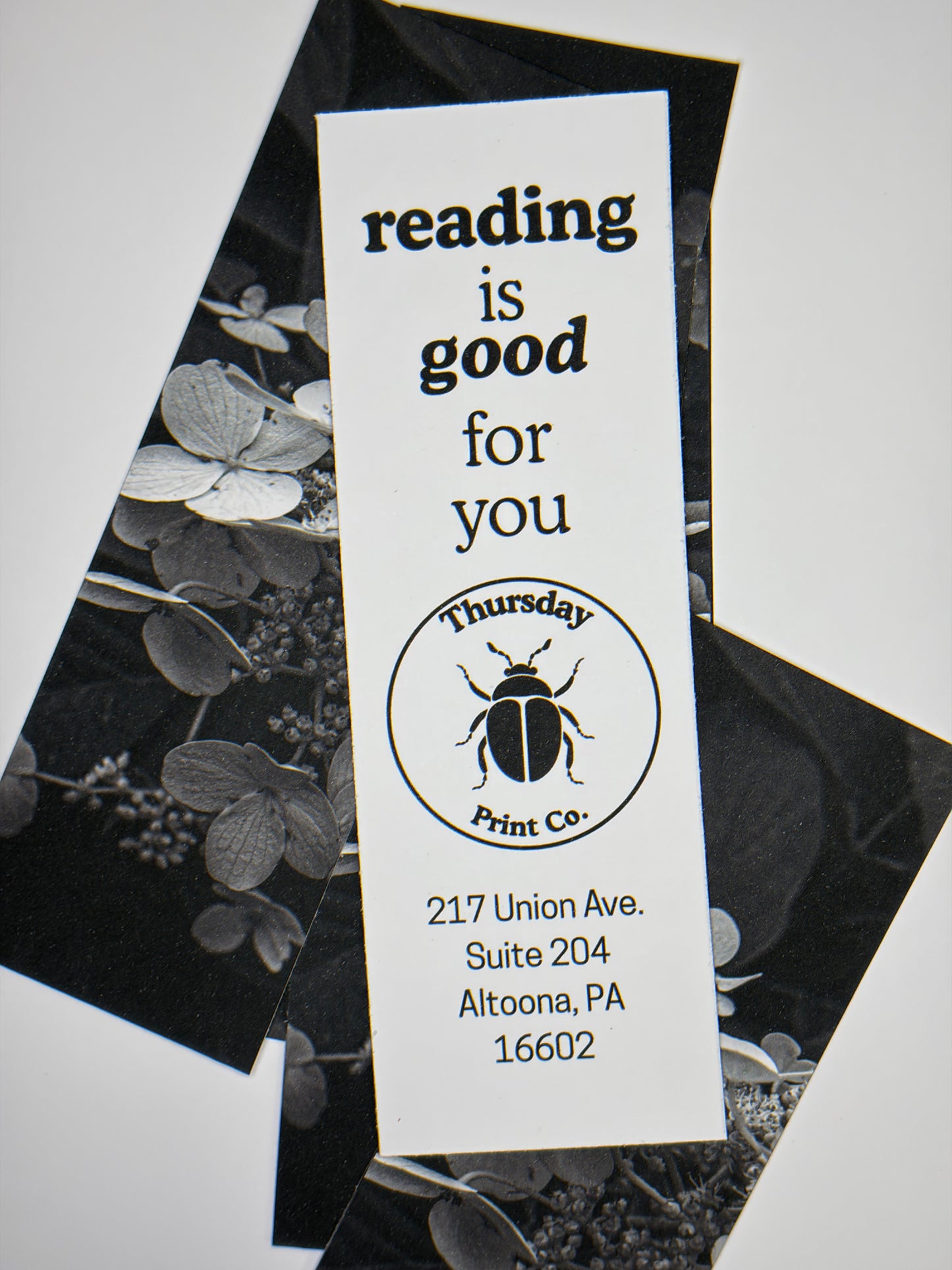 reading is good for you - bookmark