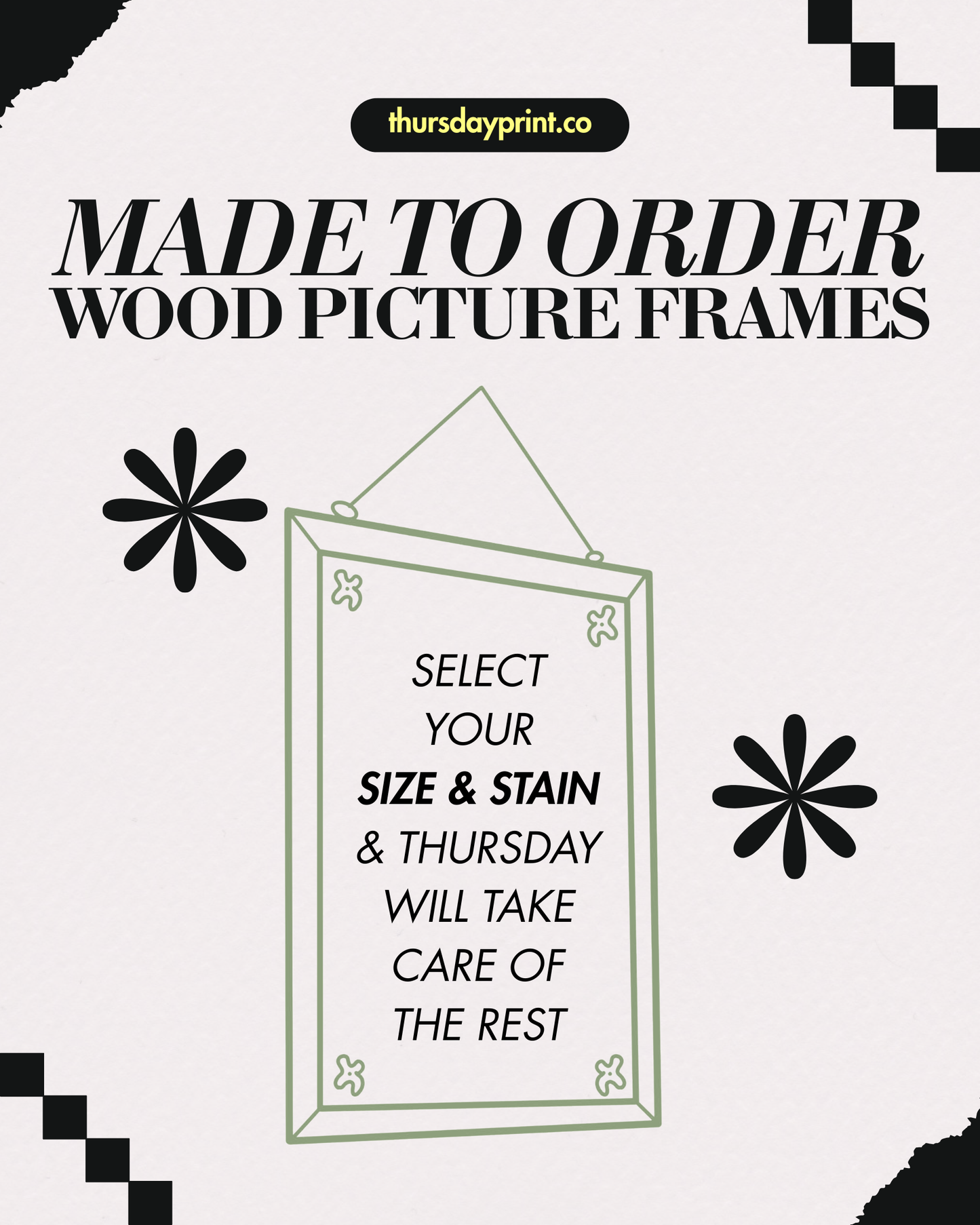made to order picture frames
