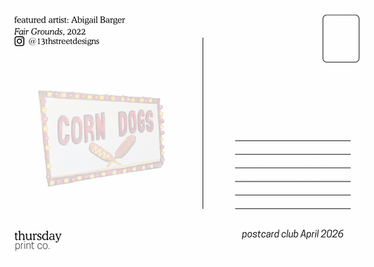 Postcard Club Subscription!