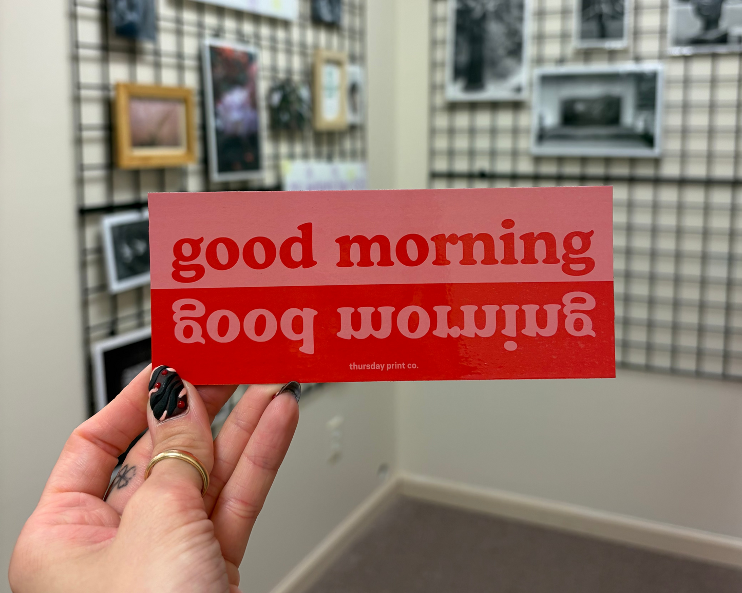 good morning - magnet