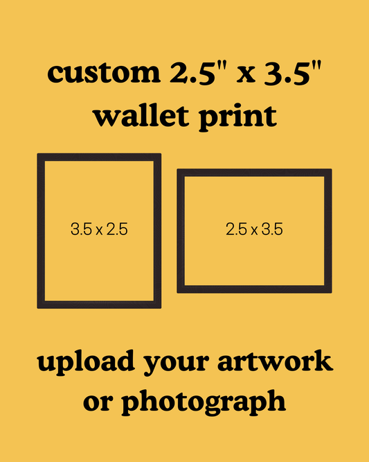 custom wallet prints