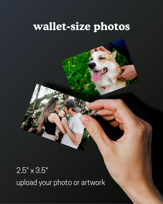 custom wallet prints